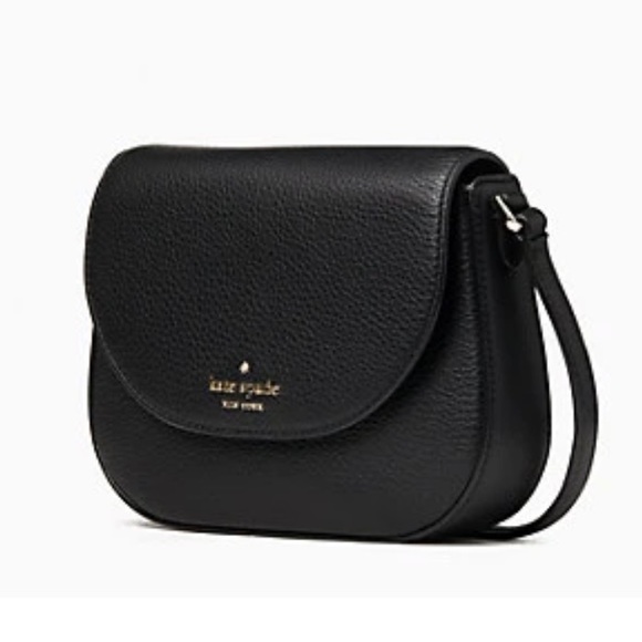 Kate Spade Black Leila Mini Flap Crossbody Bag - Picture 2 of 12